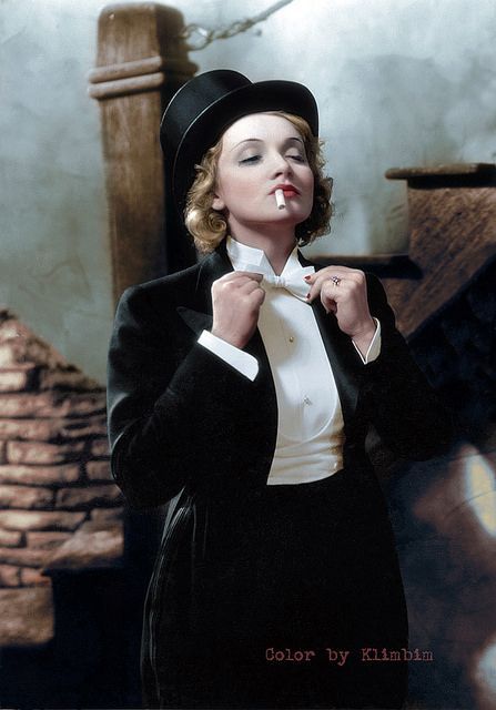 It is Marlene Dietrich or Grace Kelly