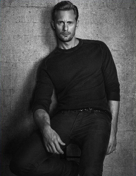 Is this male star Alexander Skarsgård or Mel Gibson?