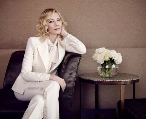 Cate Blanchett What style does this suit belong to?