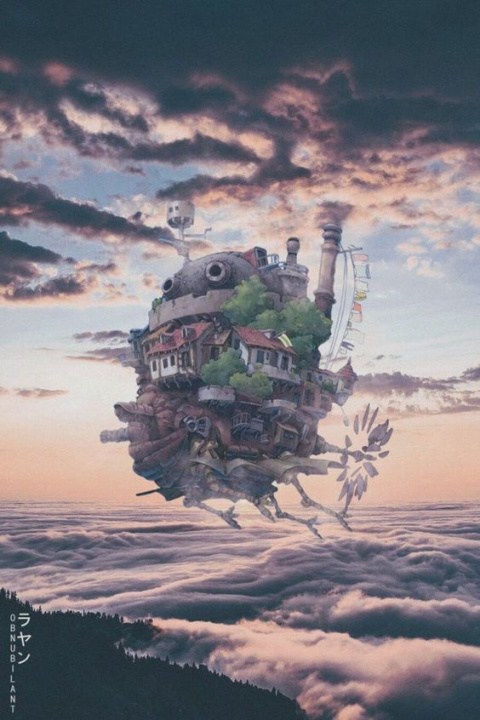 Castle in the Sky Or Howl's Moving Castle ?