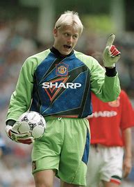 Is this professional football player Peter Schmeichel?