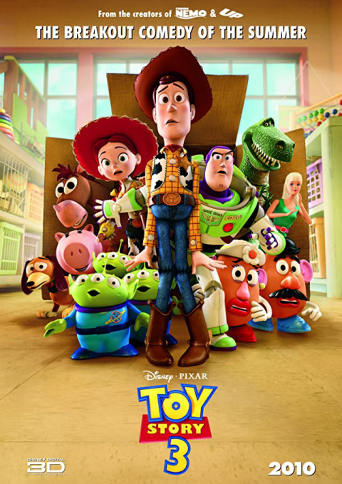 Toy Story 3 released in which year？