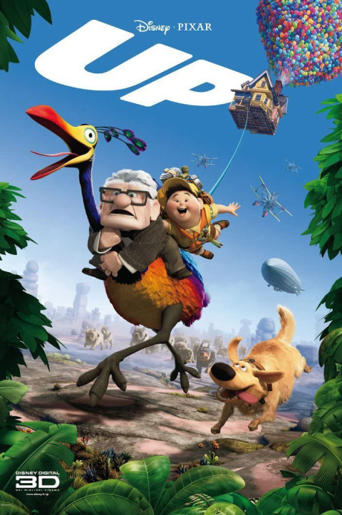 What will they explore in the movie "up"?