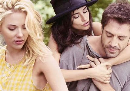 Who does Scarlett Johansson play in "Vicky Cristina Barcelona"?