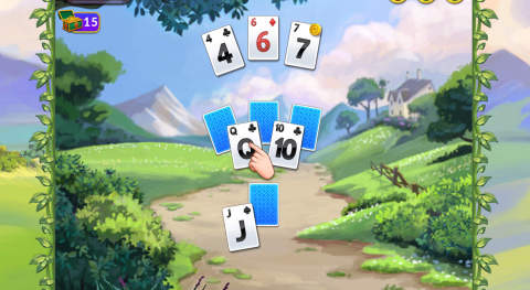 Crazy Little Eights Or Kings and Queens Solitaire Tripeaks?