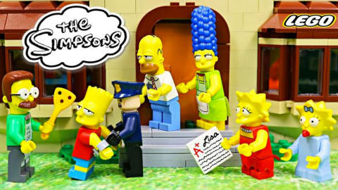 Lego Simpsons Is Great, But Many Parents Don’t Think So