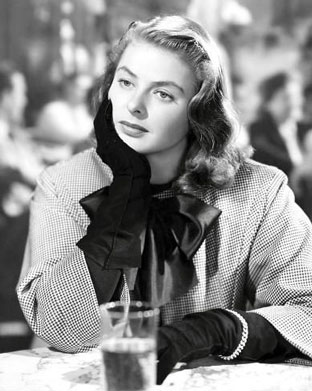 Is this beautiful female star Ingrid Bergman or Sandra Bullock?