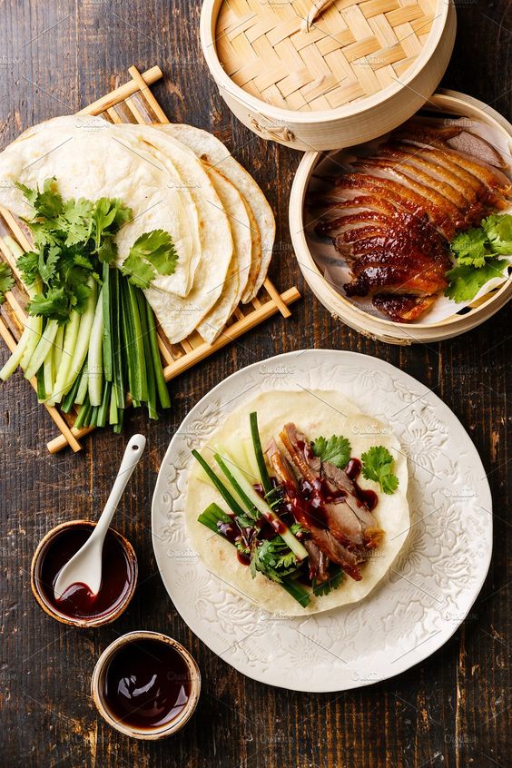 Which country does the delicious Peking duck come from?