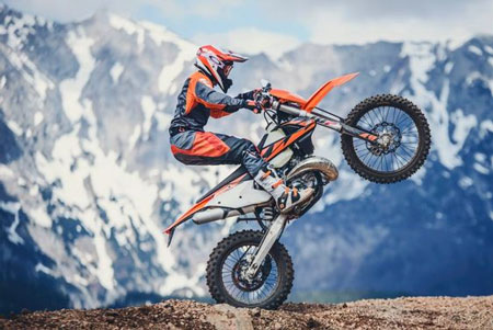 who is known for its off-road motorcycles?