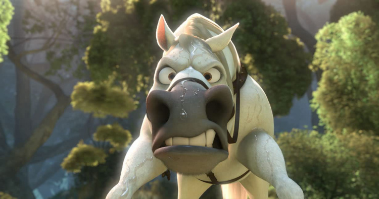 Do you know which movie this funny horse is？