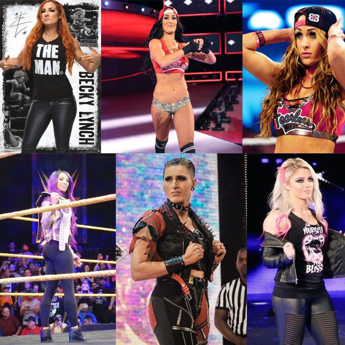 Hottest WWE Female Wrestlers Names With Pictures Quiz