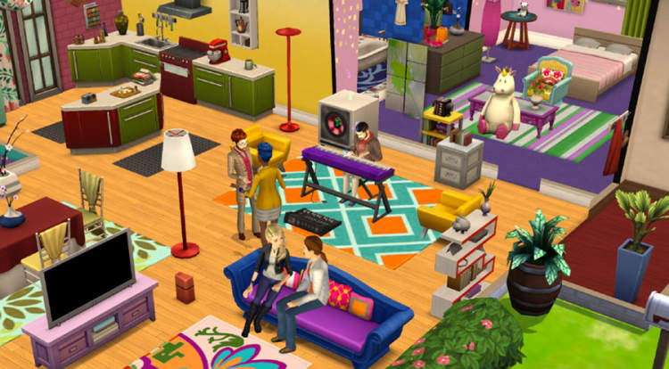 The Sims Mobile Or Jelly Dye？