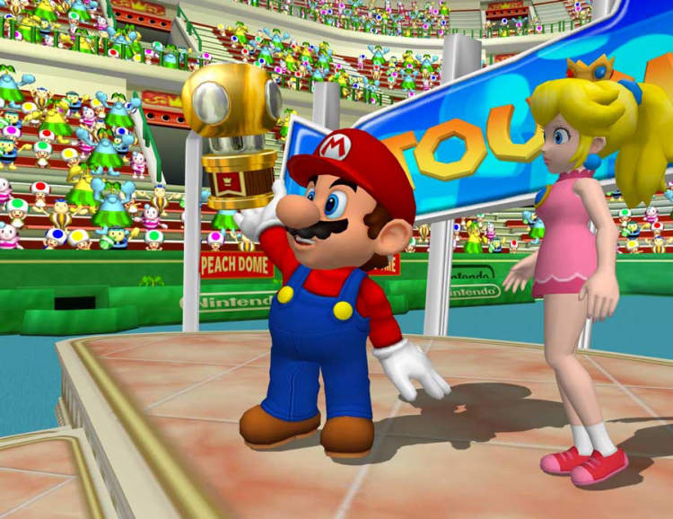 Mario Power Tennis (GameCube Version)